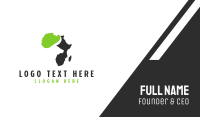 Buffalo & Africa Business Card Design