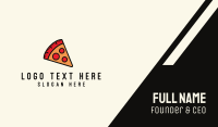 Pizza Calorie Metric Business Card