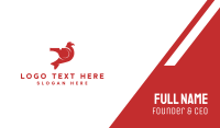 Red Whistle Bird Business Card