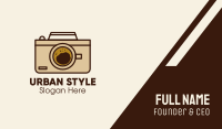 Photography Camera Cafe  Business Card Design