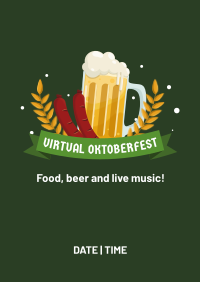 Virtual Oktoberfest Poster