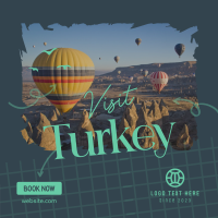 Turkey Travel Instagram Post