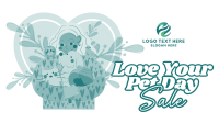 Rustic Love Your Pet Day Facebook Event Cover