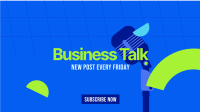 Business Podcast YouTube Banner