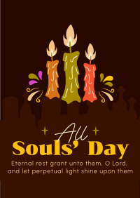 All Souls Day Prayer Poster