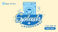 Splash Laundromat Facebook Event Cover