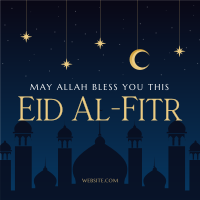 Night Sky Eid Al Fitr Instagram Post