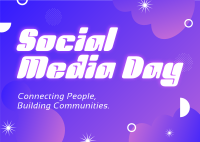 Corporate Social Media Postcard