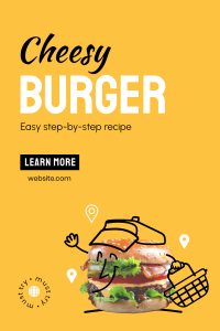 Fresh Burger Recipe Pinterest Pin