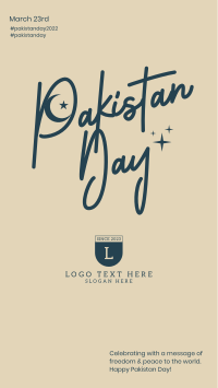 Pakistan Day Moon Instagram Story