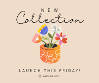 New Collection Flower Facebook Post