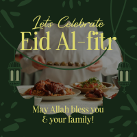 Eid Al Fitr Greeting Linkedin Post