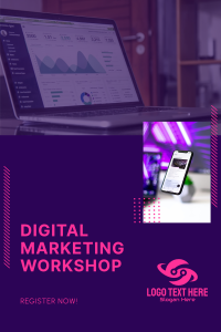 Digital Marketing Workshop Pinterest Pin