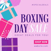 Boxing Day Special Deals Linkedin Post