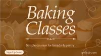 Baking Classes Video