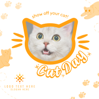 Show off your cat! Instagram Post Design