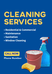 Home Cleaners Poster