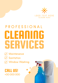 Professional Cleaning Services Flyer