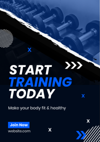 Gym Training Poster