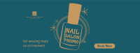 Nail Salon Discount Facebook Cover
