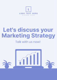 Discussing Marketing Strategy Flyer