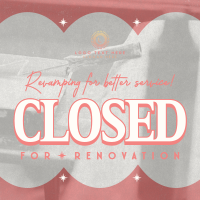 Minimalist Closed Remodeling Instagram Post
