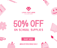 Back to School Discount Facebook Post