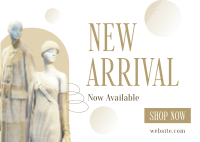 Fashion New Arrival Postcard Design