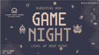 Pixel Gaming Night Video Design