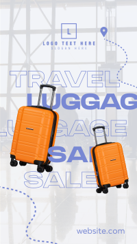 Travel Luggage Sale Facebook Story