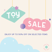 Cute Toys Sale Promo Instagram Post