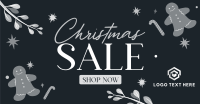 Rustic Christmas Sale Facebook Ad