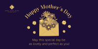 A Gift For Mom Twitter Post Design