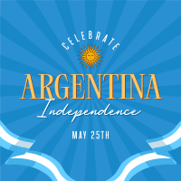 Argentina Revolution Day Linkedin Post example 2