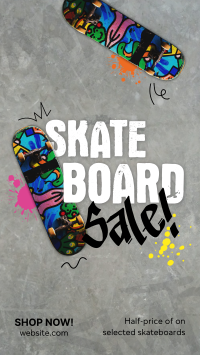 Streetstyle Skateboard Sale Facebook Story