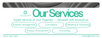 Minimalist Our Services Facebook Cover Image Preview