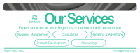 Minimalist Our Services Facebook Cover Image Preview