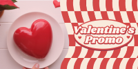 Retro Valentines Promo Twitter Post