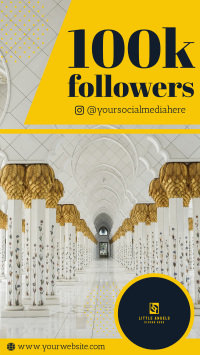 100k Followers Travel Instagram Story