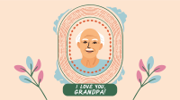 Greeting Grandfather Frame Facebook Event Cover