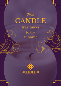 Handmade Candle Shop Poster