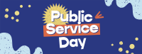 Public Service Day Facebook Cover Design