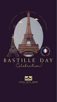 Let's Celebrate Bastille Facebook Story