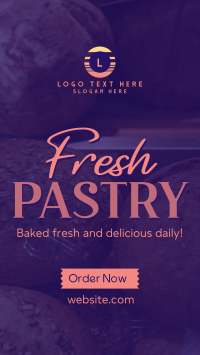 Rustic Pastry Bakery Instagram Reel Image Preview