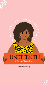 Juneteenth Woman Instagram Story