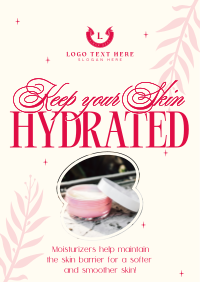 Skincare Hydration Benefits Flyer