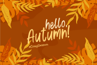 Hello Cozy Season Pinterest Cover Image Preview