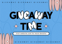 Quirky Giveaway Postcard Image Preview