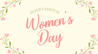 Floral Womens Day Facebook Event Cover