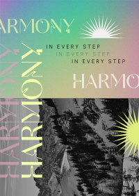 Harmony in Every Step Poster